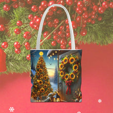 Load image into Gallery viewer, Sunflower Christmas Tote
