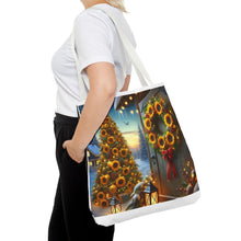 Load image into Gallery viewer, Sunflower Christmas Tote
