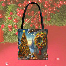 Load image into Gallery viewer, Sunflower Christmas Tote
