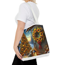 Load image into Gallery viewer, Sunflower Christmas Tote
