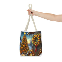 Load image into Gallery viewer, Sunflower Christmas Tote
