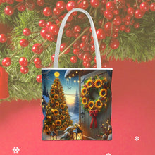 Load image into Gallery viewer, Sunflower Christmas Tote
