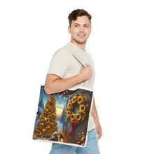 Load image into Gallery viewer, Sunflower Christmas Tote
