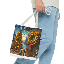 Load image into Gallery viewer, Sunflower Christmas Tote
