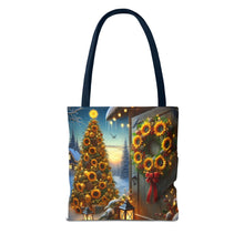 Load image into Gallery viewer, Sunflower Christmas Tote
