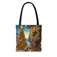 Load image into Gallery viewer, Sunflower Christmas Tote
