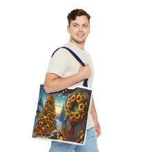 Load image into Gallery viewer, Sunflower Christmas Tote
