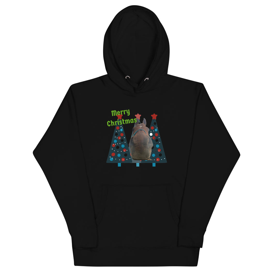 UGLY Silly Arabian Horse Christmas Unisex Hoodie