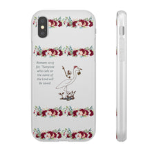 Load image into Gallery viewer, Crane Roses Romans 10:13 Phone Flexi Cases
