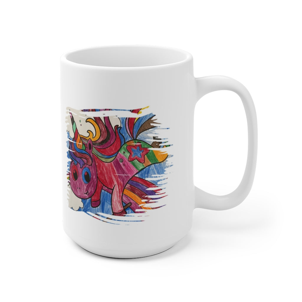 Unicorn- Be joyful Always- 1 Thessalonians 5:16 11 oz or 15 oz White Ceramic Coffee Mug