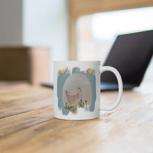 Load image into Gallery viewer, Hen and chicks-Ephesians 1:2 11oz or 15 oz Ceramic coffee mug
