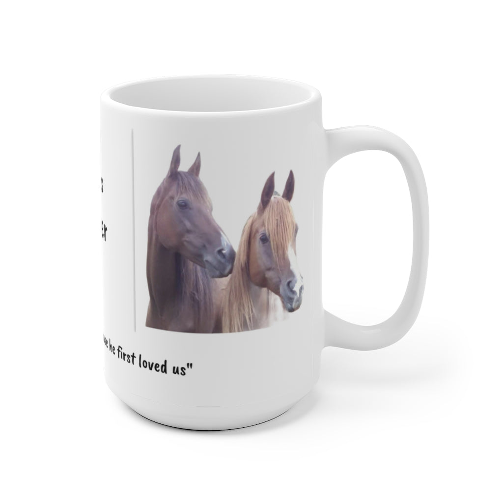 Arabian horses Sisters  Forever Gift Horse Lover Ceramic Mug 11oz or 15 oz