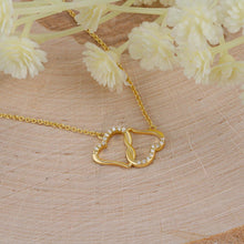 Load image into Gallery viewer, My Precious Genuine Gold and Diamond Heart Necklace❤️
