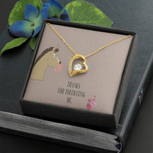 Load image into Gallery viewer, Cubic Zirconia Anniversary Love Necklace
