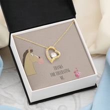 Load image into Gallery viewer, Cubic Zirconia Anniversary Love Necklace
