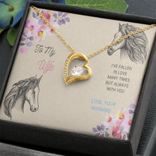Load image into Gallery viewer, Cubic Zirconia Love Necklace for My Wife
