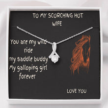 Load image into Gallery viewer, Cubic Zirconia Necklace Scorching HOT Wife
