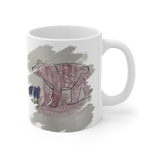 Load image into Gallery viewer, Romans 5:8 -Christ Died for Us  Bear  White Ceramic  Coffee Mug
