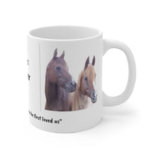Load image into Gallery viewer, Arabian horses Sisters  Forever Gift Horse Lover Ceramic Mug 11oz or 15 oz
