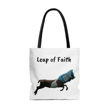 Load image into Gallery viewer, Nubian Goat/ Buck/ Leap of Faith/AOP Tote Bag
